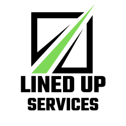 Lined Up Logo_field line painting